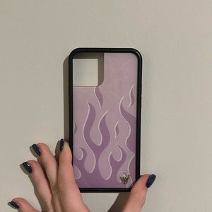 Wilder Flower purple flame case